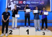 Sabrina Balqis Anwar Siswa SMA Harapan 3 Delitua Juara 1 Badminton Open Pelajar Sumut