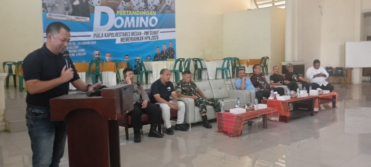 Kapolrestabes Medan: Main Domino Positif, Lepas Penat