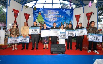 Natal Nasional 2025 Di Toba Teguhkan Pesan “Allah Hadir Untuk Menyelamatkan Keluarga”