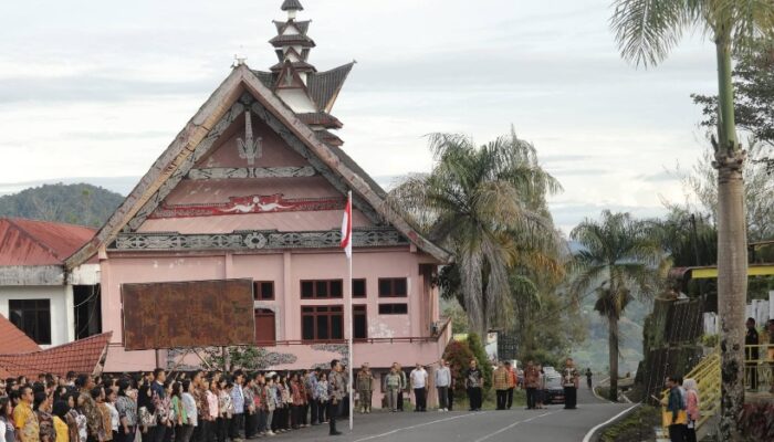Pemkab Pakpak Bharat Gelar Apel Awal Tahun 2026