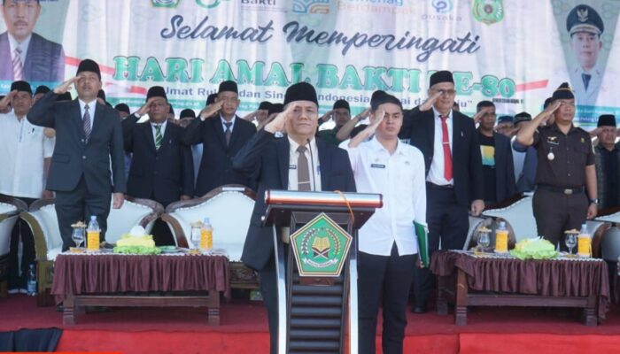 Kemenag Padanglawas Peringati Hari Amal Bakti Ke-80