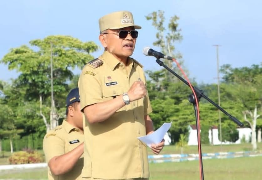 Bupati Simalungun Pimpin Apel Pascalibur: Disiplin ASN Jadi Kunci Kinerja