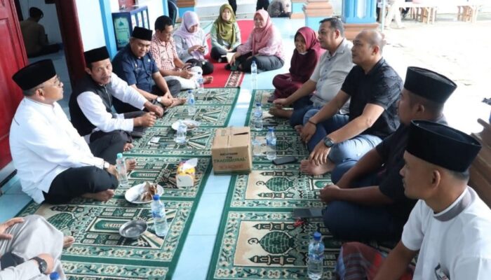 Bupati Ajak Jamaah Masjid Ilham Sigundaba Bangun Simalungun Lebih Baik