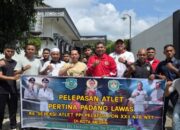 6 Atlet Pertina Padanglawas Dilepas Ke Seleksi PPI Pelatda PON Di Medan