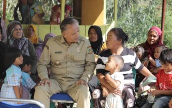Wabup Pakpak Bharat Tinjau Posyandu Di Kecamatan Kerajaan