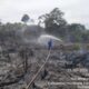 Tiga Titik Kebakaran Lahan Di Humbahas Berhasil Dipadamkan