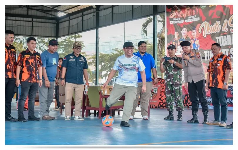 Plt Sekda Padangsidimpuan Buka Turnamen Futsal Sapma Cup I 2026