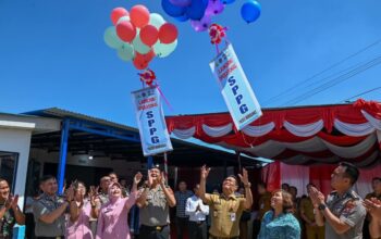 Bupati Humbahas Launching SPPG Yayasan Kemala Bhayangkari