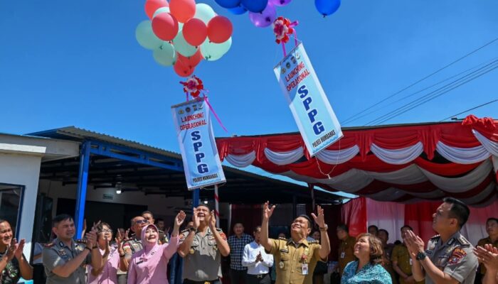 Bupati Humbahas Launching SPPG Yayasan Kemala Bhayangkari