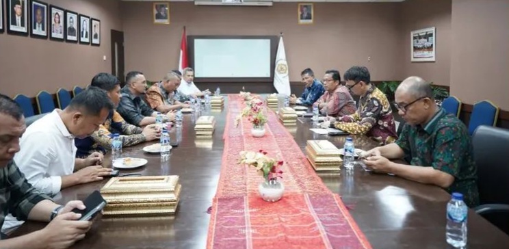 Bupati Labusel Silaturahmi Ke BPK Pwk Sumut Perkuat Tata Kelola Keuangan