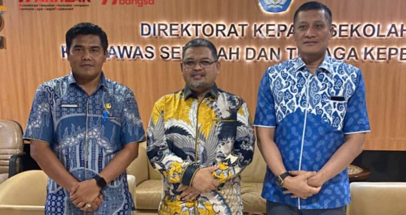 Wabup Padanglawas Kunjungi Kemendikdasmen, Dorong Program Pendidikan