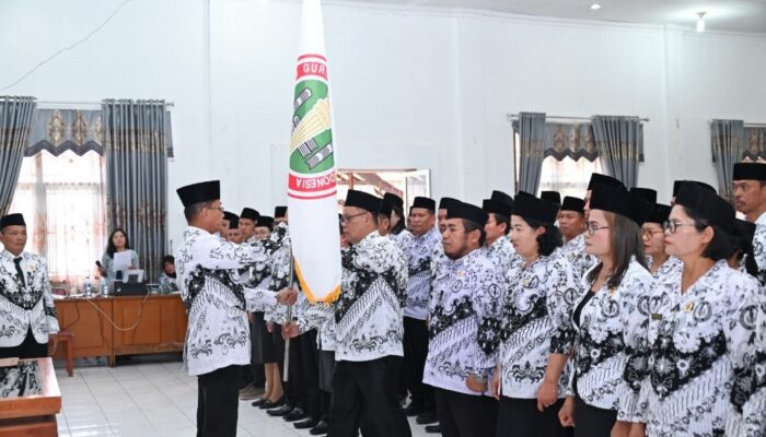 Bupati Humbahas Hadiri Pelantikan PGRI Periode 2025–2030, Ini Daftar Namanya