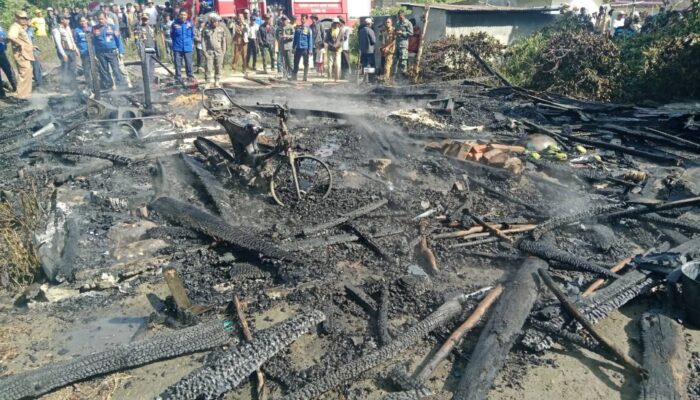 Sepekan Di Humbahas, Terjadi Banyak Kebakaran Lahan Dan Rumah