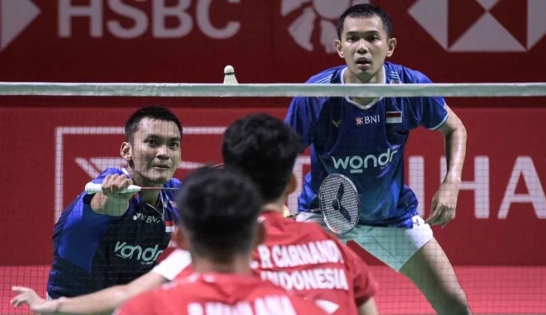 Indonesia Masters: Menang Derbi, Fajar/Fikri Tembus 8 Besar