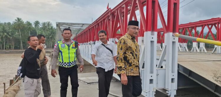 Soal Baut Jembatan Bailey, Anggota DPD H Sudirman Ajak Sikapi Dengan Bijaksana