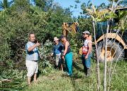 Saluran Tersumbat Picu Banjir, Keuchik Gampong Leu Ue Turunkan Alat Berat