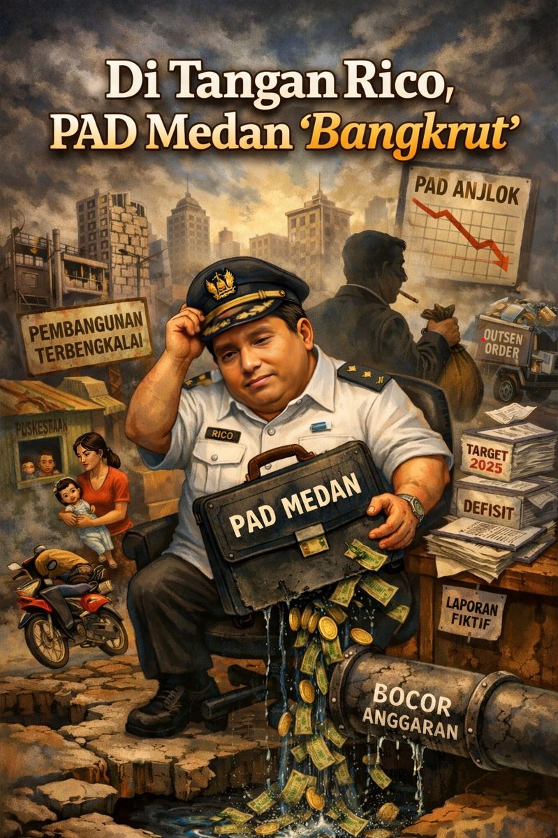 Di Tangan Rico, PAD Medan “Bangkrut”