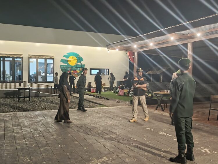 Satpol PP dan WH Aceh Besar Pastikan Malam Tahun Baru 2026 Kondusif