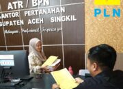 Sinergi PLN–BPN, Puluhan Tapak Tower SUTT Di Aceh Resmi Bersertipikat