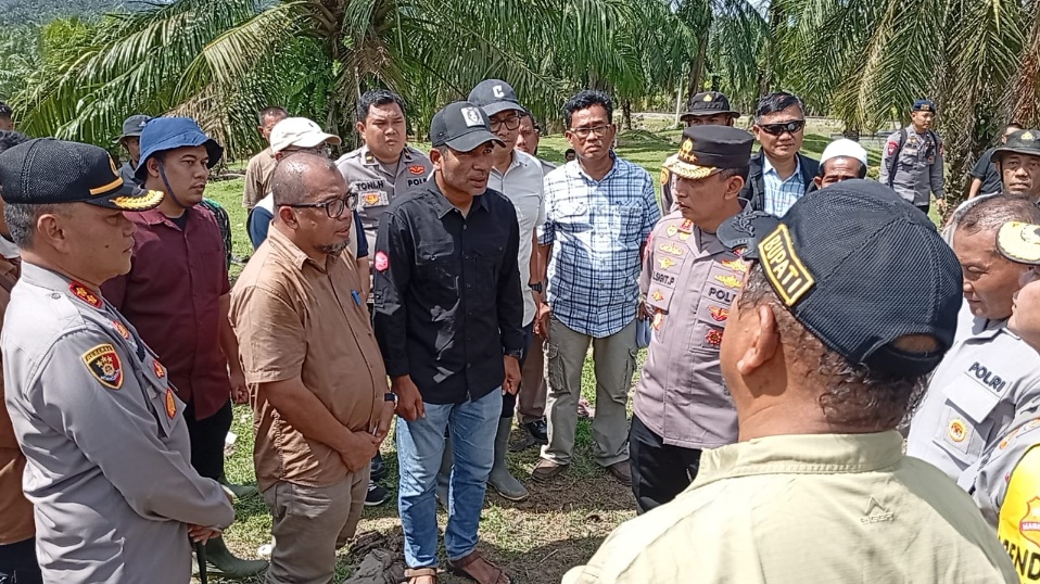 Kapolri Tinjau Lokasi Pembangunan Hunian Tetap Di Aceh Tamiang