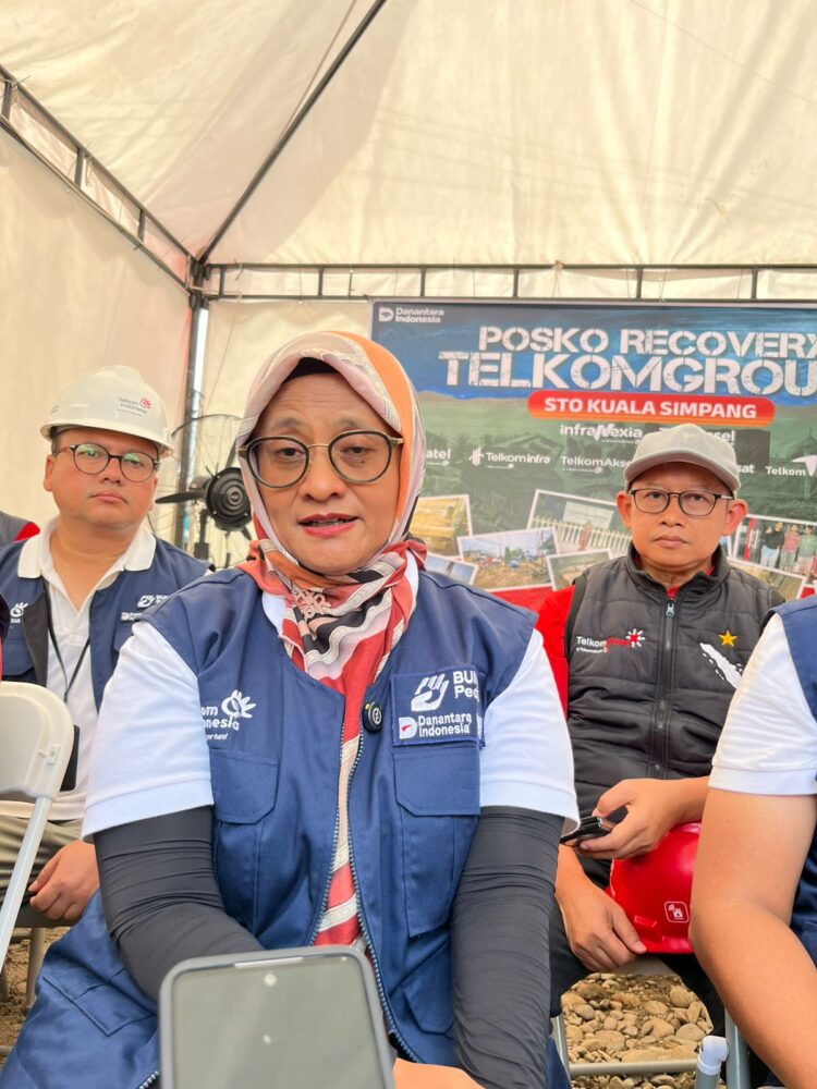 Bersama Danantara, Telkom Hadirkan Wifi Gratis Di Huntara Aceh Tamiang