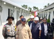 Dampingi Presiden Prabowo Tinjau Huntara Di Aceh Tamiang, Kapolda: Masuk Tahap Pemulihan