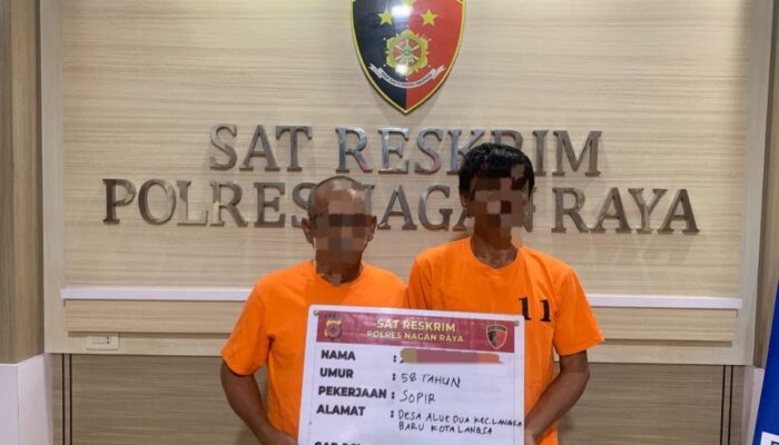 Dua Pelaku Bawa BBM Ilegal Diamankan Polres Nagan Raya