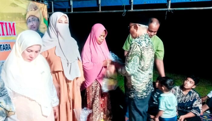 Sultan Aceh, As Syarif Teuku H Badruddin Syah ZFA: Sudah 3.500 Paket Sembako Kita Salurkan Untuk Korban Banjir