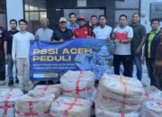 Solidaritas Sepakbola Aceh, PSSI Aceh Salurkan Bantuan Daerah Terdampak Banjir