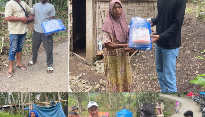 Warga Terima Lampu Solar Panel Dan Genset Dari Relawan Didampingi RAPI Nagan Raya