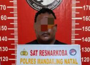 Bandar Sabu Dibekuk Polisi di Muara Batang Gadis