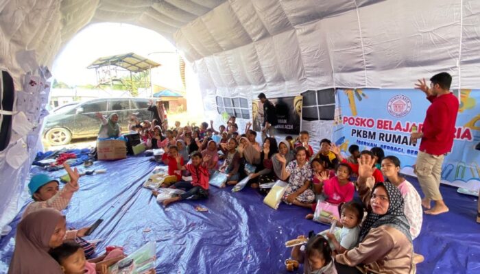 Menghadirkan Senyuman Anak, PKBM Ruman Aceh Gelar Kegiatan Psikososial Di Aceh Tamiang