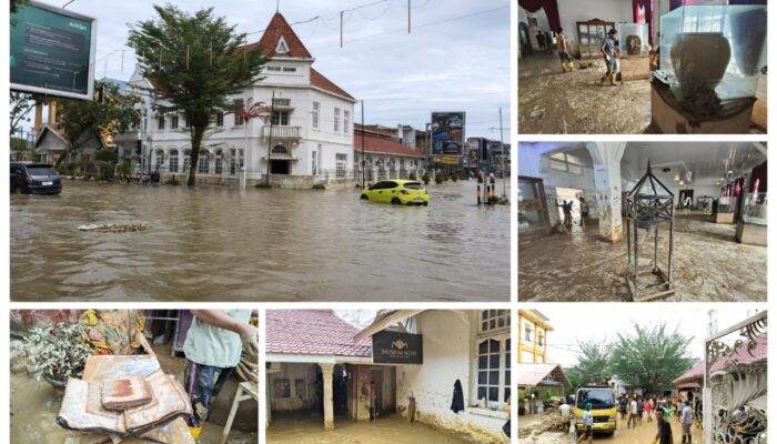 Banjir Bandang Tinggalkan Luka, 90 Persen Koleksi Museum Kota Langsa Terdampak