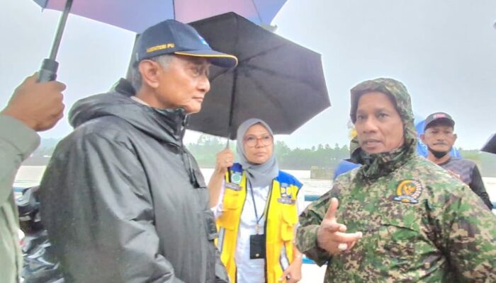 Bendungan Irigasi Pante Lhong Rusak Diterjang Banjir, Menteri PU: Segera Diperbaiki