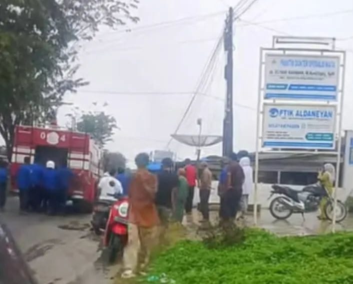 Gercep Damkar Subulussalam Minimalisir Kerusakan Kebakaran