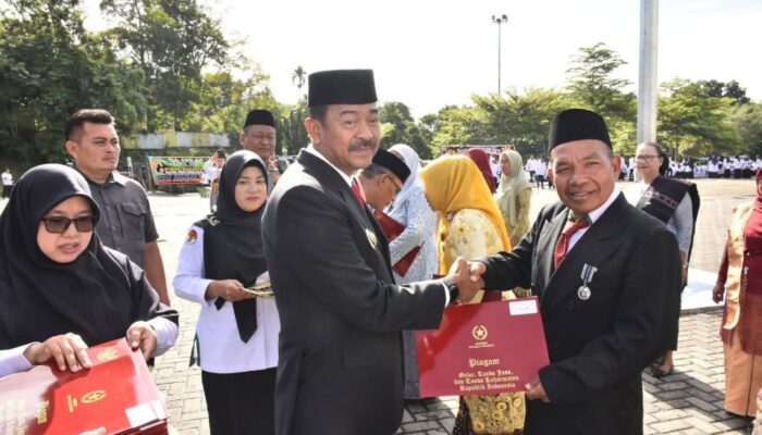 Bupati Madina Pimpin Upacara HAB Ke-80 Kementerian Agama