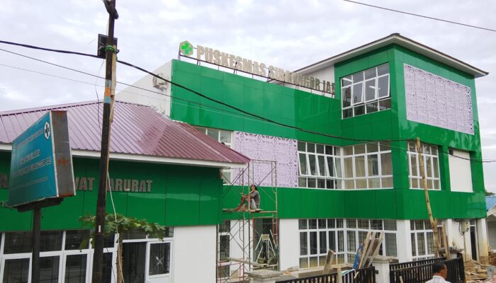 Pembangunan Puskesmas Sibanggor Jae Selesai Sesuai Kontrak