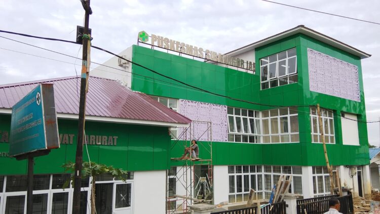 Pembangunan Puskesmas Sibanggor Jae Selesai Sesuai Kontrak