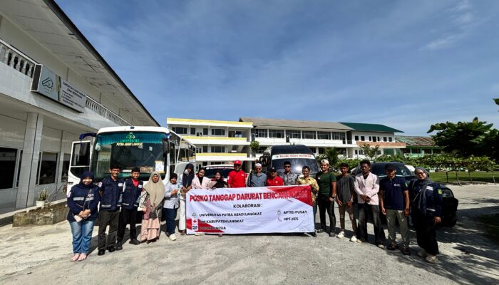 UNIPAL, PMI, PT Pos Indonesia, APTISI Pusat Dan HPT Kes Bantu Korban Banjir Di Aceh Tamiang