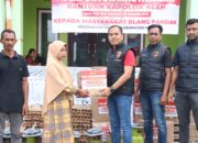 AKP Dedy Miswar Wakili Kapolda Aceh Serahkan Bantuan