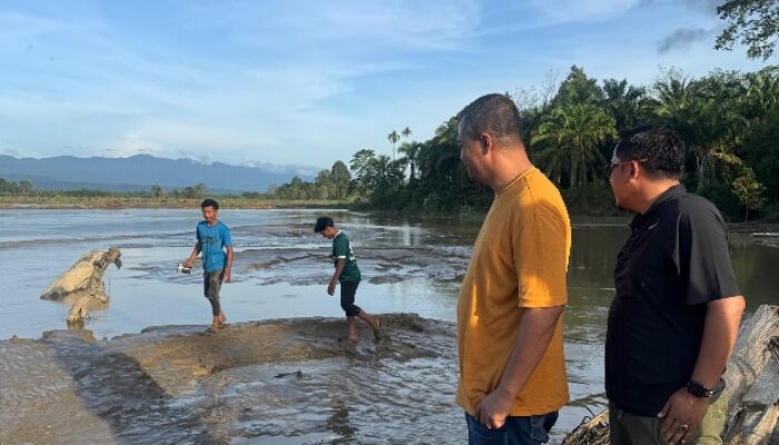 Pemkab Nagan Raya Turunkan Tim Tinjau Kemunculan Gelembung Gas Di Gunong Cut