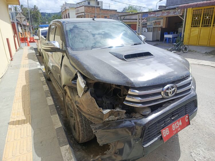 Mobil Dinas Vs Betor, Pelajar SMP Alami Luka Berat