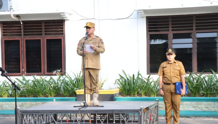 Pimpin Apel Gabungan, Pj Sekdako Binjai Tekankan Percepatan Penyusunan LKPD 2025