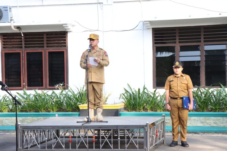 Pimpin Apel Gabungan, Pj Sekdako Binjai Tekankan Percepatan Penyusunan LKPD 2025