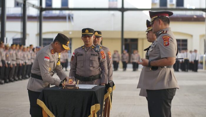Kapolda Aceh Pimpin Sertijab 4 PJU Dan 3 Kapolres