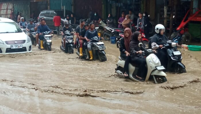 Kualasimpang Dilanda Banjir Kembali