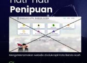 Hati-Hati ! Muncul Website Palsu Mengatasnamakan Disdukcapil Banda Aceh