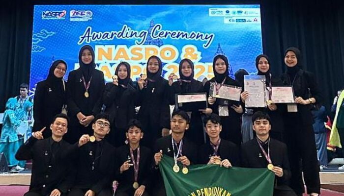 Tiga Tim Riset Delegasi SMP Harapan 1 Medan Raih Medali Emas pada Kompetisi Internasional I2ASPO 2025