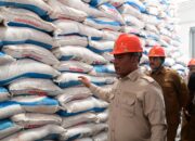 Pastikan Stok Pupuk, Bupati Aceh Besar Tinjau Gudang PIM Di Blang Bintang