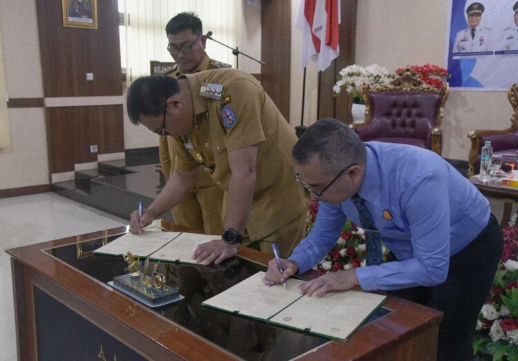 Pemkab dan Kejari Deliserdang Tandatangani MoU Penanganan Masalah Hukum Bidang Datun